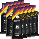 Specision Fuel 30 Energy Gels - Mild, Netral Flavour Running Gels for Endurance Athletes, 30g Carbohydrate, Easy- Digest, Sempurna untuk Running & Long- Durasi Olahraga (Paket 15)