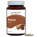 HERBAL HILLS Arjuna Kapsules (Terminalia Arjuna): 120 Count (500 mg) 124; Standardisasi Ekstraksi Wellness dan Suplemen Kesehatan dengan Ekstrak Bark Arjuna