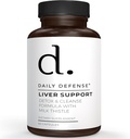 Liver Cleanse and Detox & Repair Formula - Liver Support dengan Extract Artichoke Liver Health - Milk Thistle Liver Detox dengan Dana Leaf Extracts - 60 Capsules