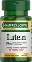 Nature 's Bounty Lutein Pills, Eye Health Suplemen dan Vitamin, Dukung Vision Health, 20 mg, 40 Softgels
