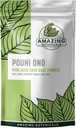 Root Tongan Kava - Pouni ONO - 100% Mulia Tonga Natural Kava Minum Powder, 16oz, 1 Pund Bag of Pure Finest Tongan Poundi ONO