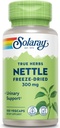 SOLARAY Nettle Leaf Freeze Dried, Veg Cap (Btles-Plastic) 300mg 124; 100ct