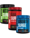 Jacked Factory Nitrospush Pra Workout, EASurge Espino Acids, Growth Surge Post Workout Muscle Builder Bundle
