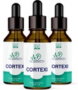 LIVORKA Cortexi Oral Drops to Drink - Formula for Ear Health, Hearing Support - Paket 3 Botol (90 Hari Supply)