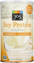 365 Nilai sehari-hari, Soy Protein Powder, Vanilla Flavor Unsweetened, 15.63 oz