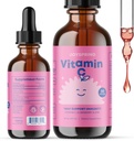 JoySpring Vitamin C + Elderberry Drops + Zinc for Kids Ammune Support, Genius Drops for Focus, dan Vitamin D for Kids