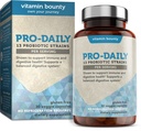 Vitamin Bounty Pro-Daily Probiotic 5 Milyar CFU - 13 Strains dengan Lactoillus Acivoilus & Bifidobacterium for Digetical Health - Proyeksi for Men & Women Gut Health Support