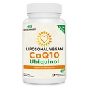 Besibest 1000mg Lipomal CoQ10 Ubiquinol, 60 Vegan Softgels, Absorpsi Tinggi Ubiquinol CoQ10 Suplemen, Formasi Antioksidant Aktif Q10 untuk Produksi Jantung & Energi
