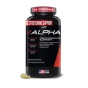 Alpha JYM Testosteron Dukung Vitalitas Pria, Hormone Optimisasi, Ashwagandha, Fenugreek, Eurycoma, Naiana, Quercetin, DIM 124; JYM Suppormental Science 124; 180 Vegetarian Capsules