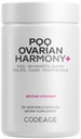 Codeage PQQ Ovarian Harmony + Suplement - PQQ (Pyrrroloquinoline Quinone), Myo- Inositol & D-Chiro-Inositol 40: 1 Blend, Fungle 5- MTHF, CoQ10, Wild Blueberry - Lipomal Kiriman - Non-GMO - 120 Capsules