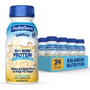 PediaSure Sisi, Tinggi Protein Nistition Shake untuk Anak, Vanilla, 8 fl oz (Paket 24)