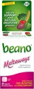 Beano Meltaways, Gas Prevention & Digeptical Enzyme Suplement, Strawberry Flavor, 15 Count