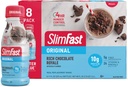 SlimFast Meal Replacement Shake, Original Rich Chocolate Royale, 10g of Ready to Drink Protein for Weight Los, 11 Fl.