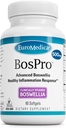 EuroMedica BosPro - Boswellia Extract Suplement Serrata - Dietary Suplement for Heally Lung Supplemen Formula Herbal - 60 Softgeels
