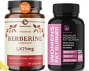 Suplemen Kompleks Berberine plus Fat Burner for Women 124; Weight Loses & Sugar Dukungan dengan Raspberry Ketones 124; Appetite Suppresan, Metabolisme Booster, dan Belly Fat Reducer 124; 1 Pasokan Bulan