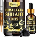Pure Shilajit Resin Suplemen, Shilajit Liquid Drops 600mg Golden Shilajit with Fulvic Acid & 85 + Trace Minerals, Organic Ayurvedic Blend for Energy, Energy, Immunity Support, 2 Fl Oz
