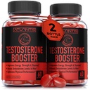 Testosteron Booster Atlantis Gummies For Men - Enhances Strength & Stamina - Optimizes Performance & Male (120 Gummid)