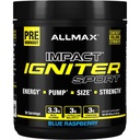 ALLMAX IGNITER Sport, Blue Raspberry - 330 g - Pre- Workout Formula - with Caffeine, L-Citrulline, L- Arginine, Creatine & Beta Alanine - Up to 50 Servings
