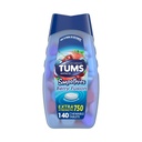 TUMS Antax Smoothies Berry Fusion Extra Kekuatan 750, Smooth Dissolve - 140 Chewable Tablets
