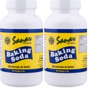 Sanar Naturals Baking Soda, 8 oz - Untuk Digetical Dukungan sebagai Antax, Baking, Cleaning, Deodorizing, & More (Paket 2)