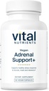 Dukungan Vegan Adrenal Nutrients + angkan 124; Tambahan untuk Mendukung Fungsi Kanal Adrenal dan Stress Healthy *