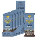 EatToHeal Blueberry Real Food Bar - Protein organik Bars, Vegan Food, Gluten Free Protein Sehat - Low Sugar Protein Bar, Non GMO, Never Baked, Plant Based Organic Snacks - Dibuat untuk Menikmati