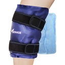 Medvice Ice Pack dengan Compression Cold untuk Relief Knee, Swelling, Penggantian Knee Operasi, Arthritis, dan Injury Recovery, Adjustable Straps, Bisa digunakan kembali Es Gel untuk Meniscus Roar dan ACL Biru