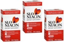 SLO- NIASIN Didietary Supplement Once Daily dengan 750 mg Niasin Vitamin B dari Nicotical Acid untuk Absorpsi Tinggi 100 tablet per Botol 3 pak