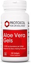 Protocol Aloe Vera Gels - Suplemen Digetical * - dengan GAG - Tentu Occurring Vitamin dan Amino Acids - Non-GMO & Halal - 100 Softgeels