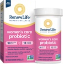 Renew Life Women Probiotic Capsules, Mendukung keseimbangan PH bagi Perempuan, Vaginal, Digetile dan Kesehatan Imune, L. Rhamnosus GG, Dairy, Soy dan Gluten- Free, 90 Milion CFU - 60 Ct