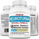 Suplemen Neuropathy Dukungan Nerve dengan 600 mg Acid Alpha Lipoic - Maximum Power Formula, Forfure Nerves in Fingers, Handers, Toes, & Feet - Best Perifer Relief Dukungan - 120 Kapsul