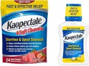 Kaopectate Anti- Diarrheal Soft Chews 24 Count dan Upset Stomach Relief Cair 11 Fl Oz