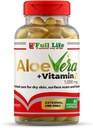 Aloe Hidup Penuh Vera + Vitamin E, 60 Breakable Capsules - Moisturising, Anti- penuaan - skincare sehat
