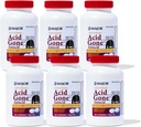 Acid Acid Gone Extra Power Antax Chewable Tablet - Anti- Acid Reflux Medicine for Adults - Upset Stomach, Acid Indibuble, and Heartburn Relief - Long-Lasting - 100- Count (6 Pack)