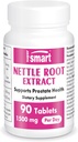 Supersmart - Nettle Root Extract 1500 mg Per Day - Ekstrak Root Nettle Stinging - Dukung Trakte Urin Sehat - Prostate Suplemen Pria 124; None-GMO - 90 Tablet.