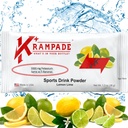 Krampade Asli 2K - 2000mg Potasium Tinggi Crimp Relief Electrolyte Minuman Pounder: Pemulihan Lebih Cepat, Fatigue Lebih Lambat, Teroptimasi Hidration 124; 20 Paket Serving Tunggal (Lemon Lime)