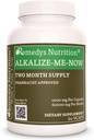 Remedy 's Nutrection Alkaze Me Now 124; 1.000 mg, 60 Vegan Capsules Herbal Dietary Supplemen Dua Bulan