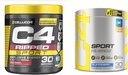 C4 Ripped Sport Pre Workout Fruit Punch - NSF Bersertifikat untuk Sport + Sugar Free & C4 Sport Pra.