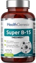 Super B-15 100 Vcaps - Niasin Calcium Choline Inositol DMG TMG - Mendukung Tingkat Energi Oksigen Sehat