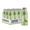 Isopure Zero Carb 32g Clear Protein Ready-to-Drink, Whey Protein Isolate, Green Tea, 12 Pack (Packing May Vary)