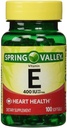 Spring Valley - Vitamin E 400 IU, Soluble Air, 100 Softgels