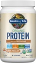 Garden of Life Vegan Protein Powder - Caramel Mocha Latte - 20g Plant Protein, BCAas, Progories & Digetical Enzymes - Gluten- Free, Non- GMO
