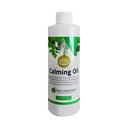 Silver Lining Herbs Calming Oil for Horses - All-Natural Estial Oil Blend with Coconut Oil - Helping Relax Anquer, Restless & High- Strung Hores - 8 oz