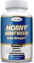 Ekstra Horny Goat Weed Extract - Energi, Performance, & Stamina Booster- dengan Maca, L- Arginine, Tongkat Ali untuk Pria & Perempuan - 60 Kapsul