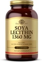 Solgar SOYA Lecithin 1360 mg - 100 Softgels - Sumber Choline - Gluten & Dairy Free - 100 Servis