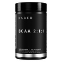 Bubuk BCAA, Kaged BCAAs Acids, Fermentasi, Tanaman Based & Vegan Friendly Branched Chain Acid, 5g BCAA Tak berselera, Suplemen Amino Acid untuk Pria, 72 Hamba