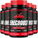 (5 Paket) Capsules Erefraft, All Natural Advanced Formula, 300 Kapsul
