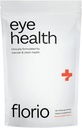 Florio Eye Health Gummy Vitamin for Dewasa, 2X Lutein & Dalxanthin, Vitamins A, B2, B3, C & E, Melayani Kesehatan Macalar & Retinal, Oxidation Bertempur, 30- Day Suppply, Natural Peach Flavor