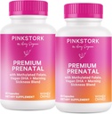 Pink Stork Premium Prenatal Vitamin for Women - Multivitamin & Progitive