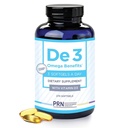 De3 Dry Eye Ultra Pure rTG Omega 3 - Dukungan untuk Dry EPA - 2240mg EPA & DHA - Baru & Improved -3 per Day Serving, 3-Bulan Supppply